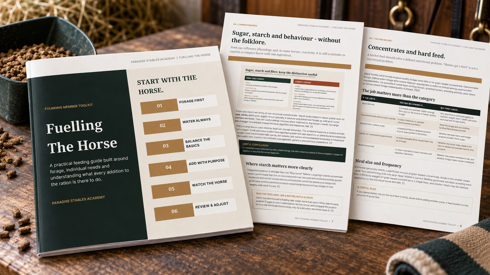 Fuelling The Horse — PSA Toolkit preview